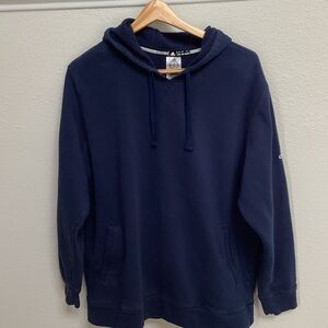adidas Navy Pull-On Hooded Sweatshirt